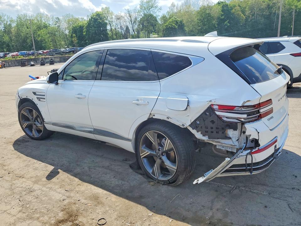 2025 Genesis Gv80 VIN KMUHEESC8SU221105 COPART salvage auction — REAR END, Id - Salvage Certificate Of Title, sold $19,400 on 2026-07-21 (photo 2)