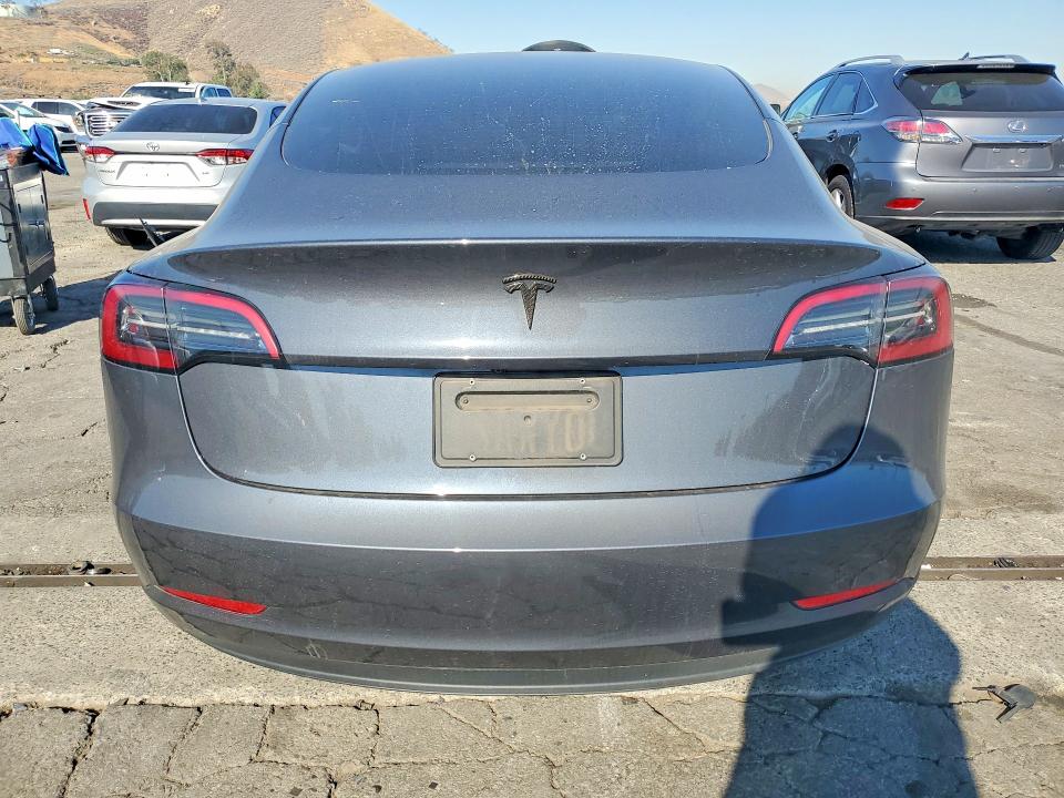 2023 Tesla Model 3 VIN 5YJ3E1EC4PF715740 COPART salvage auction — FRONT END, Ca - Salvage Certificate, sold $8,500 on 2026-07-30 (photo 6)