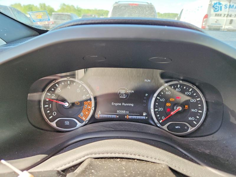 2021 Jeep Renegade VIN ZACNJDD13MPN32627 COPART salvage auction — FRONT END, Mi - Certificate Of Title, sold $4,100 on 2026-07-16 (photo 9)