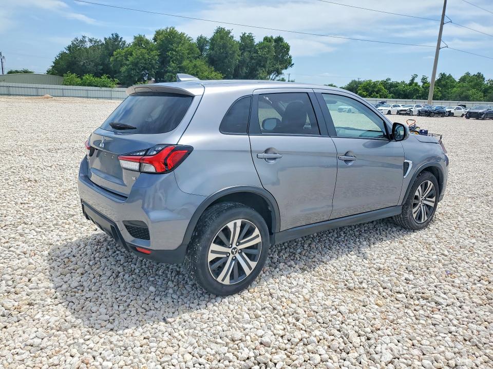 2021 Mitsubishi Outlander VIN JA4APVAU7MU024657 COPART salvage auction — FRONT END, Tx - Salvage Vehicle Title, sold $5,700 on 2026-07-02 (photo 3)