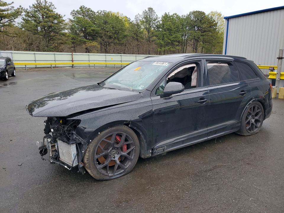 2025 Audi Sq7 VIN WA1VWBF75SD005320 COPART salvage auction — FRONT END, IN - CERT OF TITLE-SALVAGE TITLE, sold $1,100 on 2026-07-28 (photo 1)