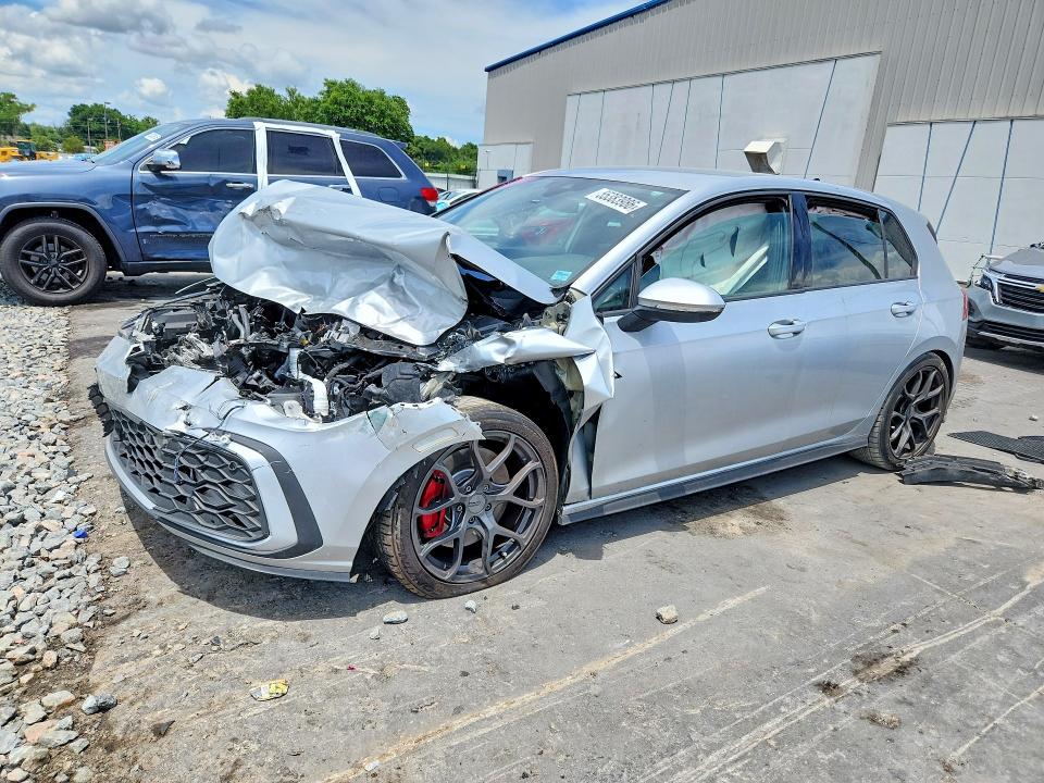 2024 Volkswagen Gti VIN WVWGA7CD8RW142660 COPART salvage auction — FRONT END, Fl - Certificate Of Destruction, sold $2,200 on 2026-07-06 (photo 1)