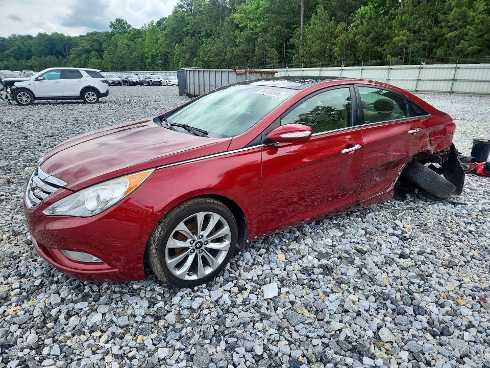 2012 Hyundai Sonata VIN 5NPEC4AB2CH449918 COPART salvage auction — REAR END, Ga - Cert Of Title-Salvage, sold $550 on 2026-07-28 (photo 1)
