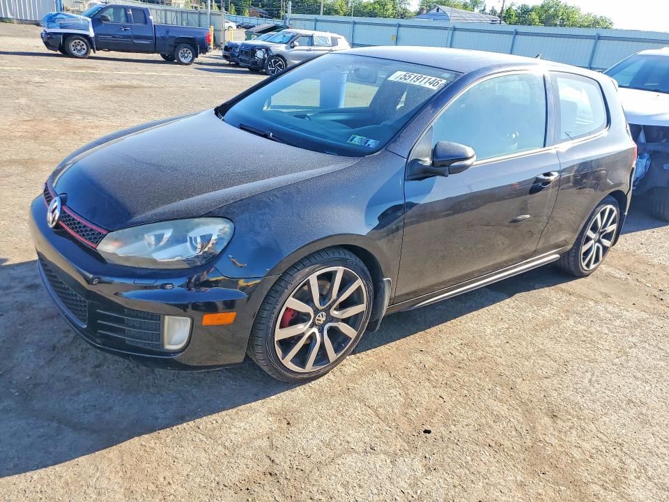 2012 Volkswagen Gti VIN WVWED7AJ5CW204062 COPART salvage auction — REAR END, Pa - Certificate Of Salvage, sold $3,100 on 2026-08-04 (photo 1)