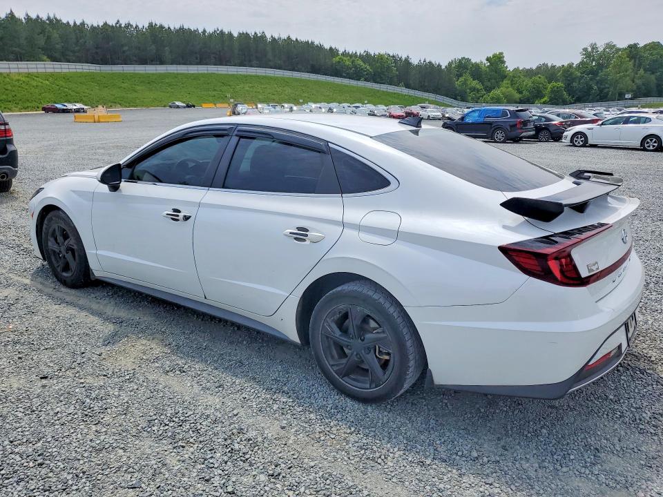 2021 Hyundai Sonata VIN 5NPEG4JA2MH120164 COPART salvage auction — FRONT END, Nc - Salvage Certificate Of Title, sold $4,050 on 2026-07-02 (photo 2)