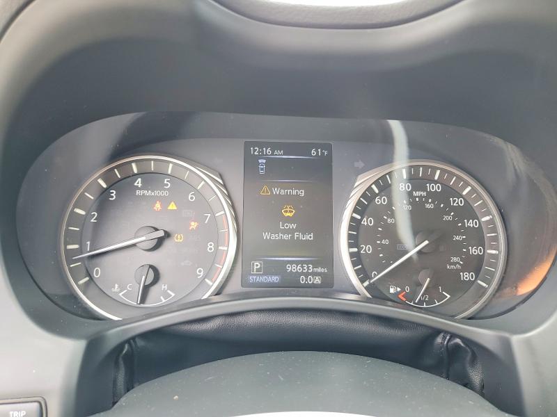 2018 Infiniti Q50 VIN JN1EV7AR4KM554749 COPART salvage auction — FRONT END, Pa - Certificate Of Salvage, sold $2,950 on 2026-07-02 (photo 9)