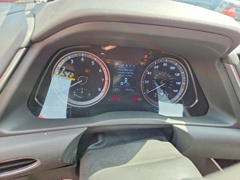 2023 Hyundai Sonata VIN KMHL24JA5PA319478 COPART salvage auction — FRONT END, Pa - Certificate Of Salvage, sold $3,700 on 2026-07-14 (photo 9)