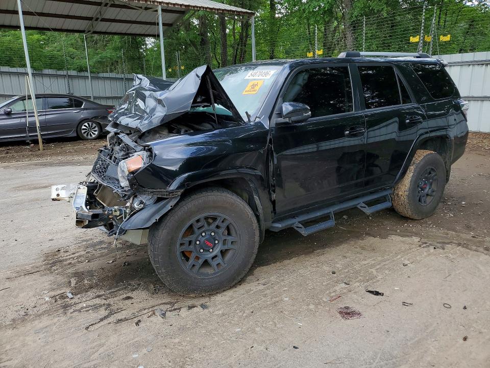 2022 Toyota 4runner VIN JTENU5JR6N6039437 COPART salvage auction — FRONT END, Ga - Cert Of Title-Salvage, sold $7,400 on 2026-07-31 (photo 1)