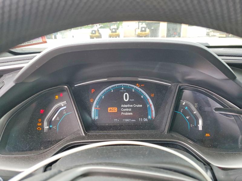 2019 Honda Civic VIN SHHFK7H67KU401795 COPART salvage auction — FRONT END, Ny - Mv-907A Salvage Certificate, sold $3,500 on 2026-07-07 (photo 9)