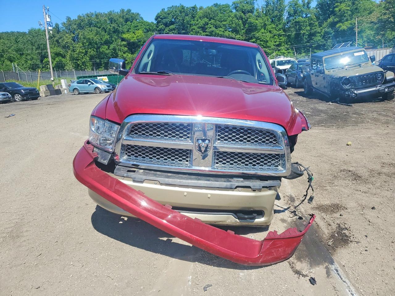 2012 Dodge Ram VIN 1C6RD7PT8CS174435 COPART salvage auction — Front End, MD - CERT OF SALVAGE > 75% DAMAGE, sold $5,000 on 2026-06-16 (photo 5)