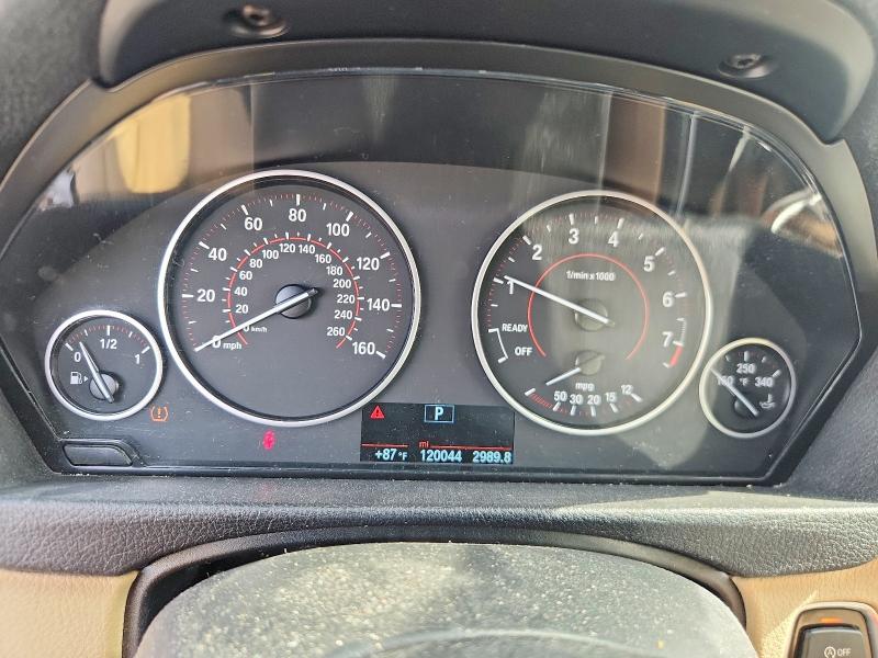 2016 BMW 3er VIN WBA8E9C58GK647869 COPART salvage auction — FRONT END, Salvage Title, sold $2,700 on 2026-07-16 (photo 9)