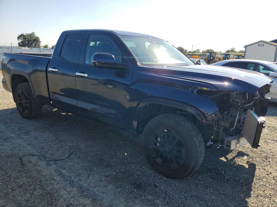 2023 Toyota Tundra VIN 5TFJA5DA1PX091248 COPART salvage auction — FRONT END, Ca - Salvage Certificate, sold $19,400 on 2026-07-07 (photo 4)