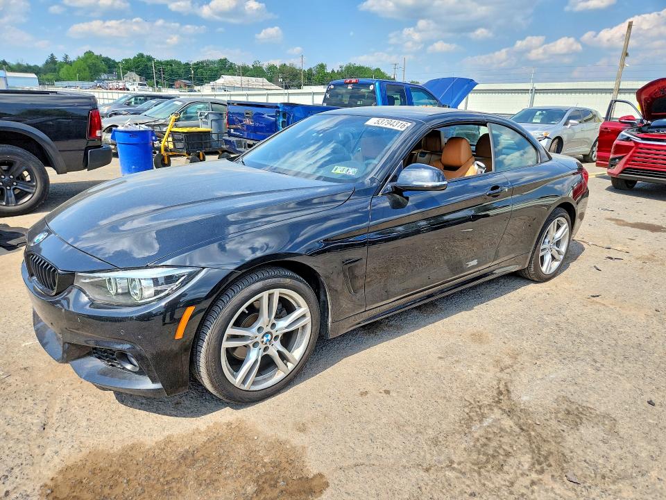 2019 BMW VIN WBA4Z3C56KEF31435 COPART salvage auction — FRONT END, Pa - Certificate Of Salvage, sold $12,300 on 2026-07-31 (photo 1)