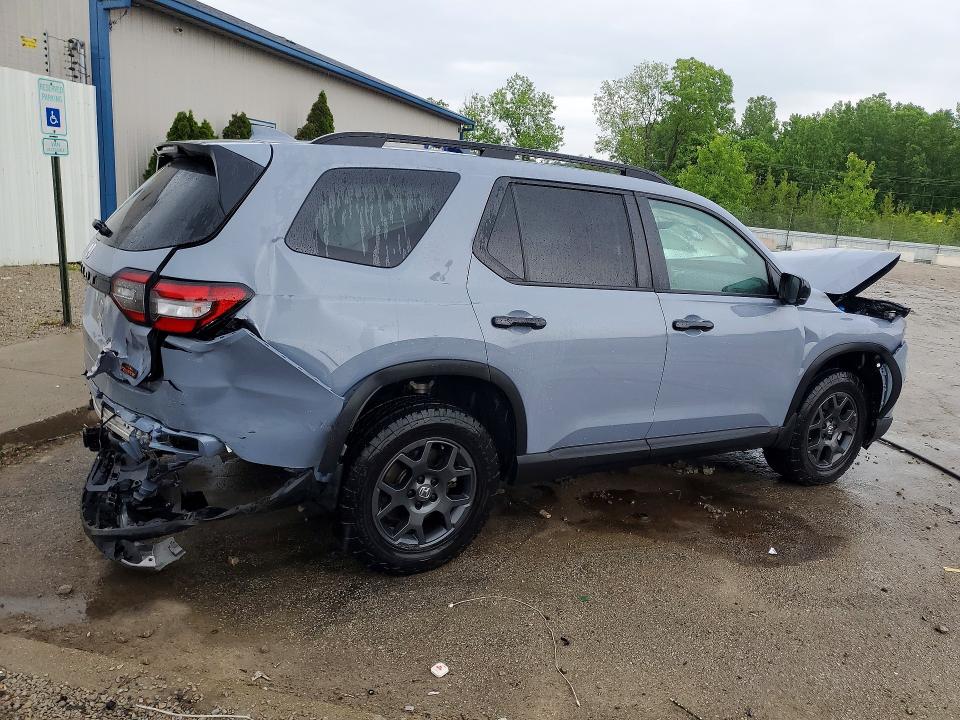 2025 Honda Pilot VIN 5FNYG1H64SB104900 COPART salvage auction — REAR END, Ky - Cert Of Title-Salvage, sold $11,600 on 2026-07-28 (photo 3)