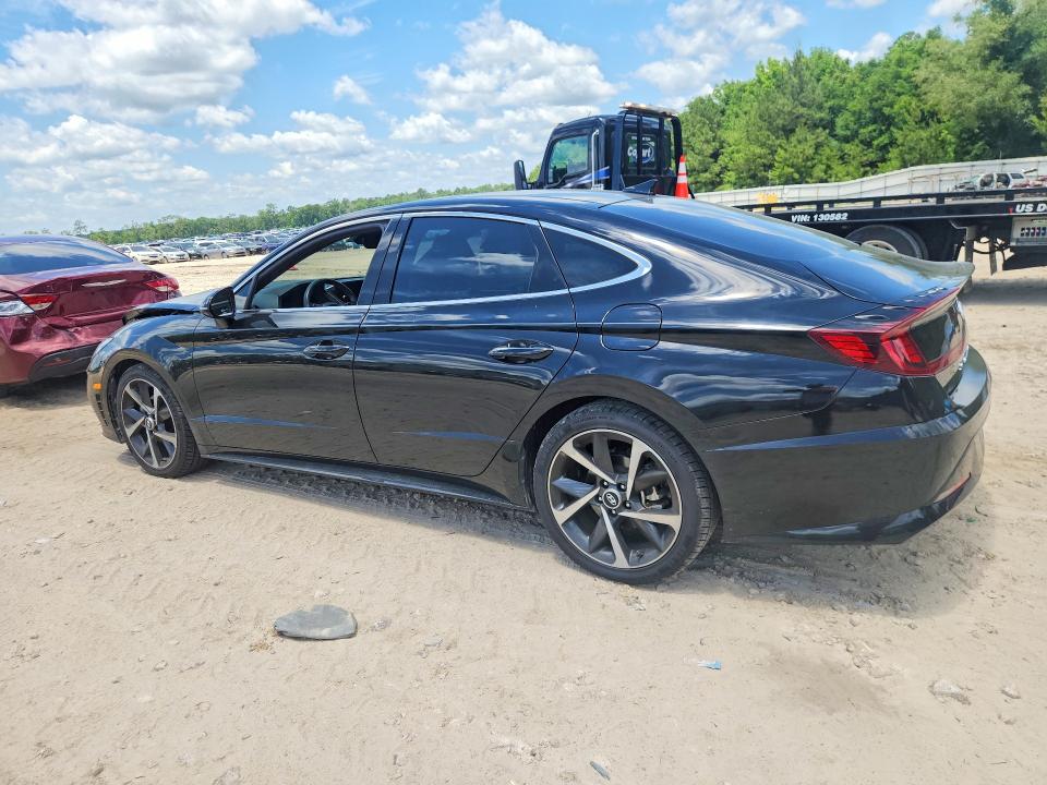 2023 Hyundai Sonata VIN KMHL44J2XPA272175 COPART salvage auction — FRONT END, Fl - Cert Of Title Slvg Rebuildable, sold $7,600 on 2026-07-10 (photo 2)