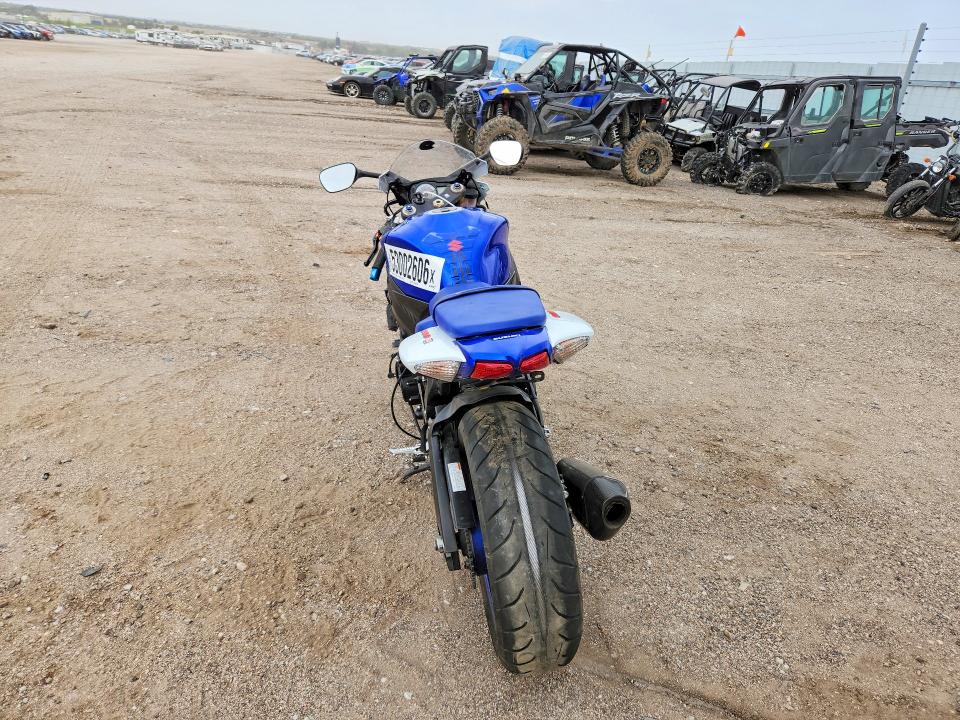 2008 Suzuki Gsx-r VIN JS1GN7EA582104553 COPART salvage auction — FRONT END, Sd - Certificate Of Title, sold $1,250 on 2026-07-30 (photo 4)