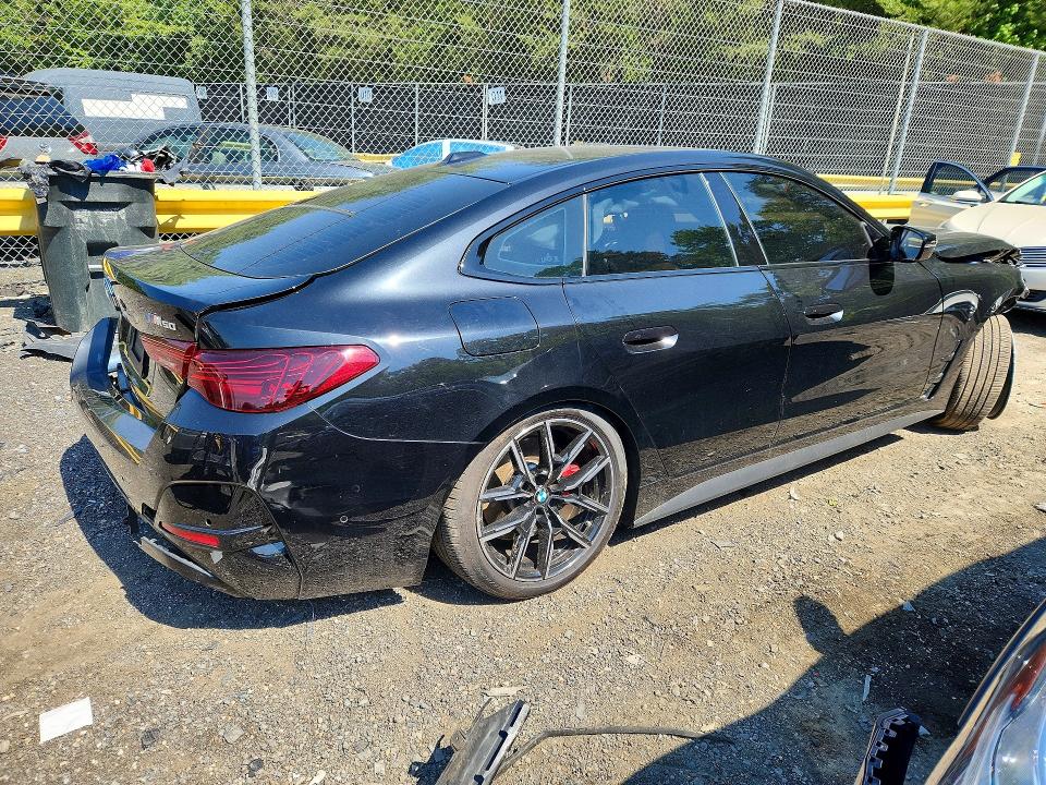 2025 BMW I4 VIN WBY33HD09SFU12994 COPART salvage auction — FRONT END, Md - Cert Of Salvage > 75% Damage, sold $5,100 on 2026-07-31 (photo 3)