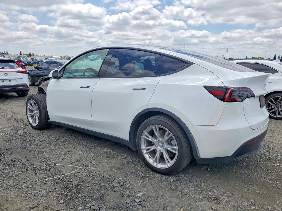 2023 Tesla VIN 7SAYGAEE2PF792918 COPART salvage auction — FRONT END, Ca - Salvage Certificate, sold $8,600 on 2026-07-07 (photo 2)