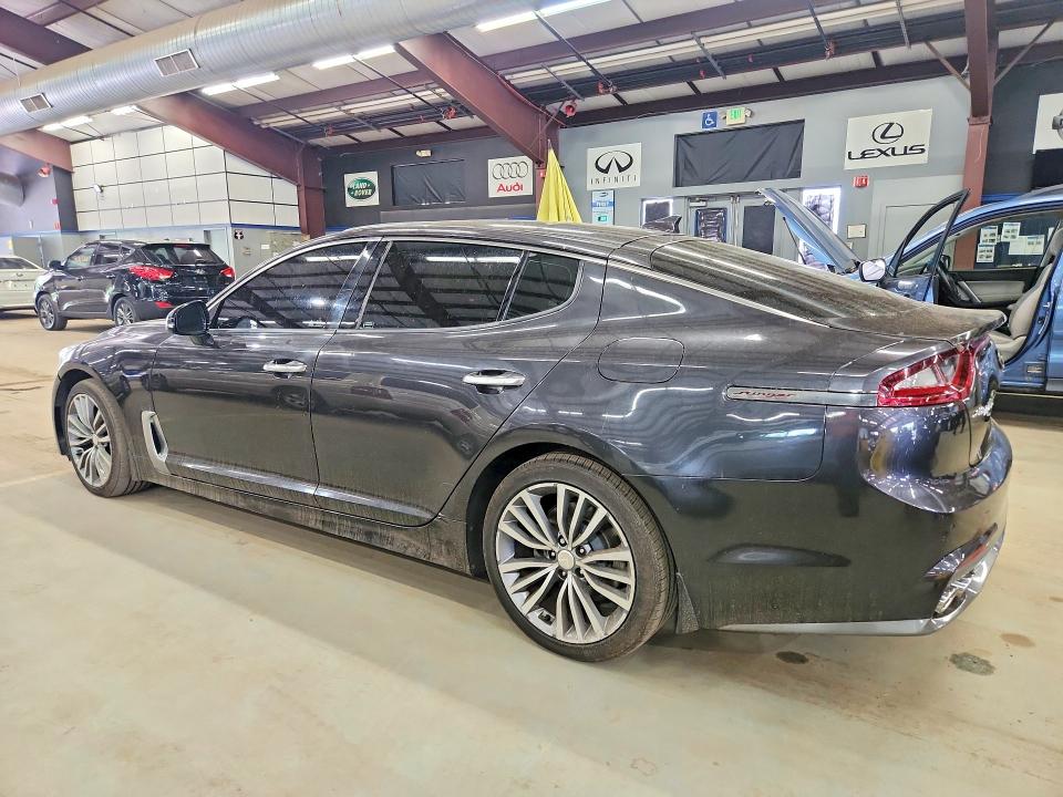 2019 Kia Stinger VIN KNAE15LA0K6051161 COPART salvage auction — MINOR DENT/SCRATCHES, Ct - Certificate Of Title, sold $4,500 on 2026-07-02 (photo 2)