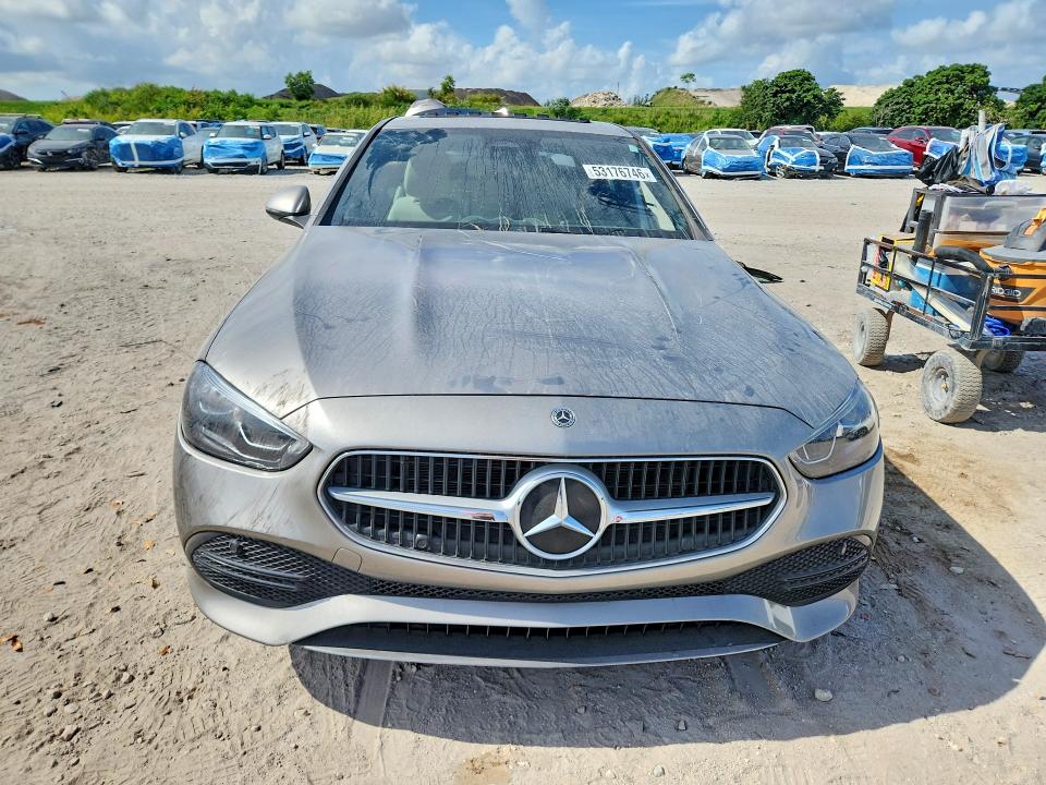 2024 Mercedes-benz C-klasse VIN W1KAF4GB1RR234406 COPART salvage auction — REAR END, Fl - Certificate Of Destruction, sold $4,100 on 2026-07-30 (photo 5)