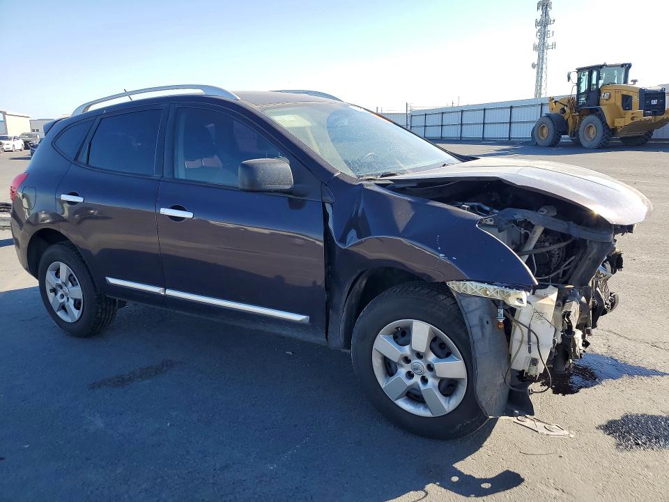 2015 Nissan VIN JN8AS5MV2FW750107 COPART salvage auction — FRONT END, Ca - Salvage Certificate, sold $600 on 2026-07-13 (photo 4)