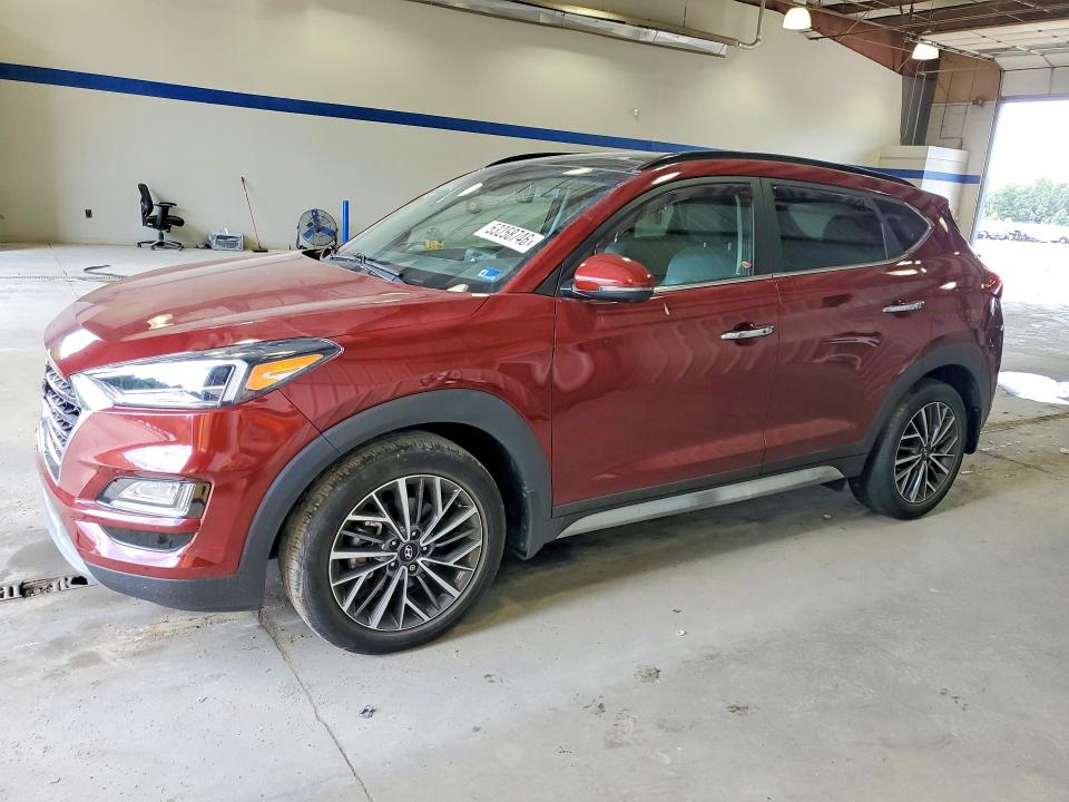 2020 Hyundai Tucson VIN KM8J3CAL4LU245270 COPART salvage auction — FRONT END, Va - Cert Of Title - Salvage, sold $4,150 on 2026-07-02 (photo 1)