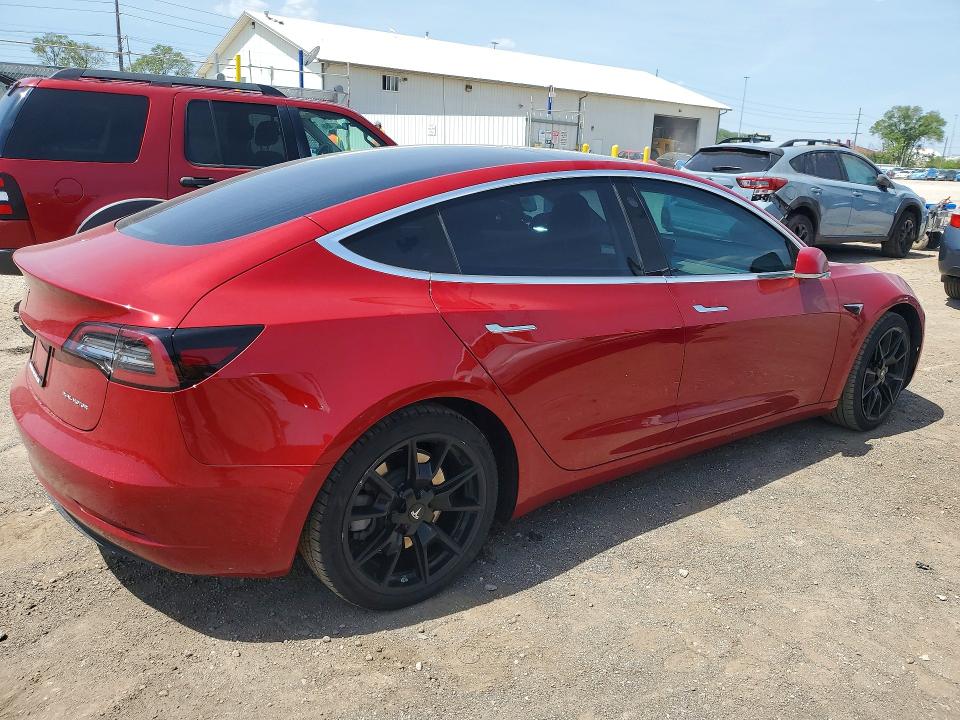 2018 Tesla Model 3 VIN 5YJ3E1EB4JF132874 COPART salvage auction — REAR END, Ia - Cert Of Title-Salvage Title, sold $13,800 on 2026-07-17 (photo 3)