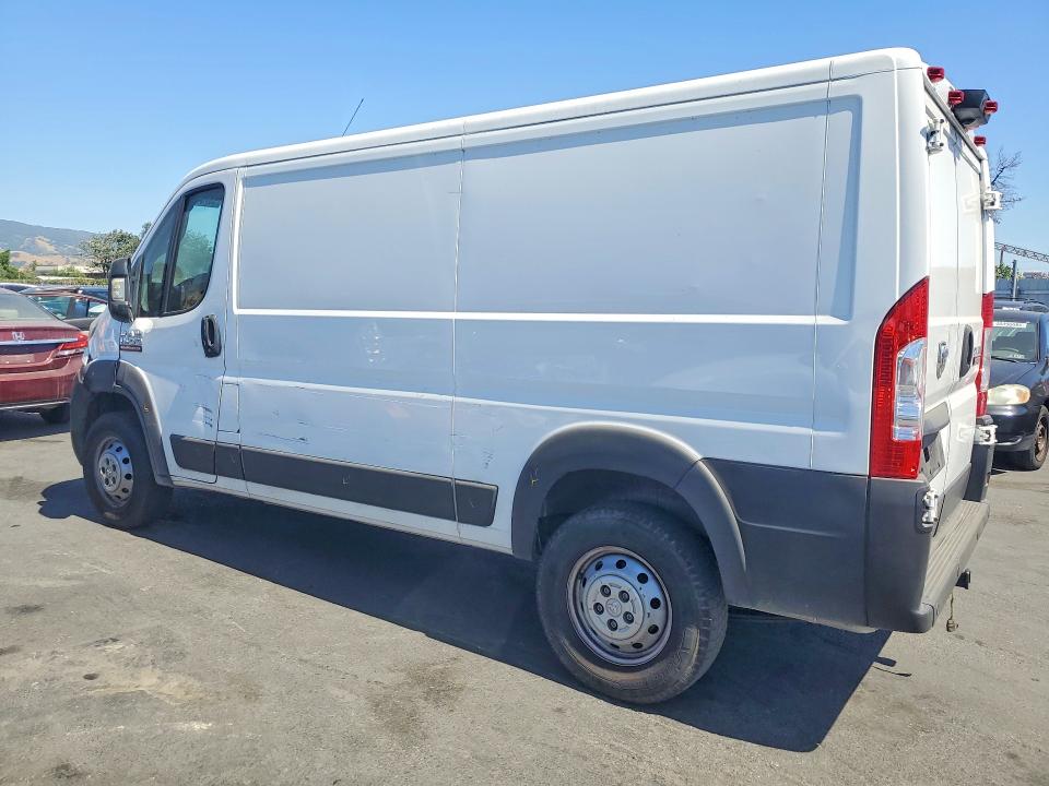 2020 Ram Promaster 1500 VIN 3C6TRVAG1LE123062 COPART salvage auction — FRONT END, Ca - Salvage Certificate, sold $3,300 on 2026-07-08 (photo 2)