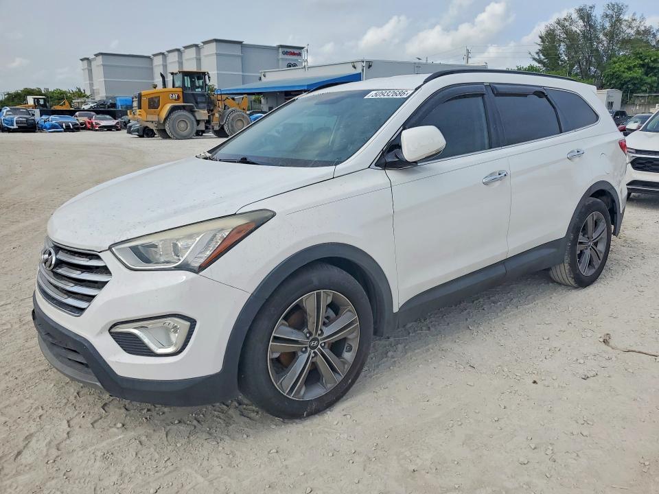 2013 Hyundai Santa fe VIN KM8SR4HF9DU033443 COPART salvage auction — MINOR DENT/SCRATCHES, Fl - Certificate Of Title (P), sold $275 on 2026-07-28 (photo 1)