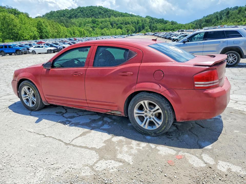 2008 Dodge Avenger VIN 1B3LC46KX8N622190 COPART salvage auction — FRONT END, Oh - Cert Of Title-Salvage, sold $225 on 2026-07-02 (photo 2)
