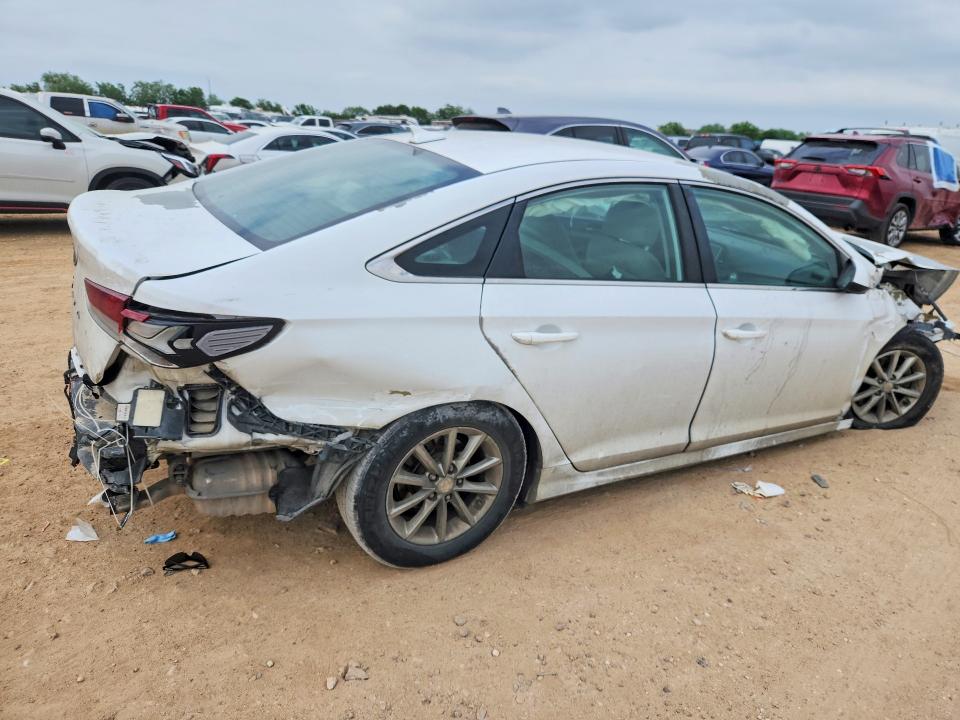 2019 Hyundai Sonata VIN 5NPE24AF3KH737905 COPART salvage auction — REAR END, Tx - Salvage Vehicle Title, sold $325 on 2026-07-09 (photo 3)