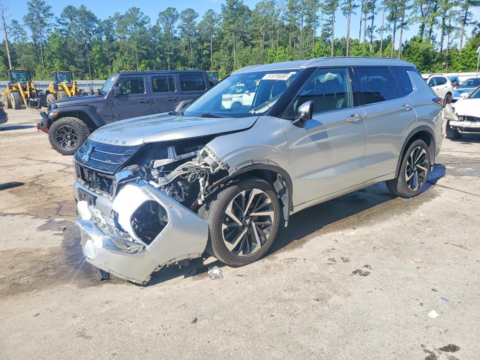 2022 Mitsubishi Outlander VIN JA4J3VA87NZ076311 COPART salvage auction — FRONT END, Sc - Cert Of Title-Salvage, sold $6,600 on 2026-07-06 (photo 1)
