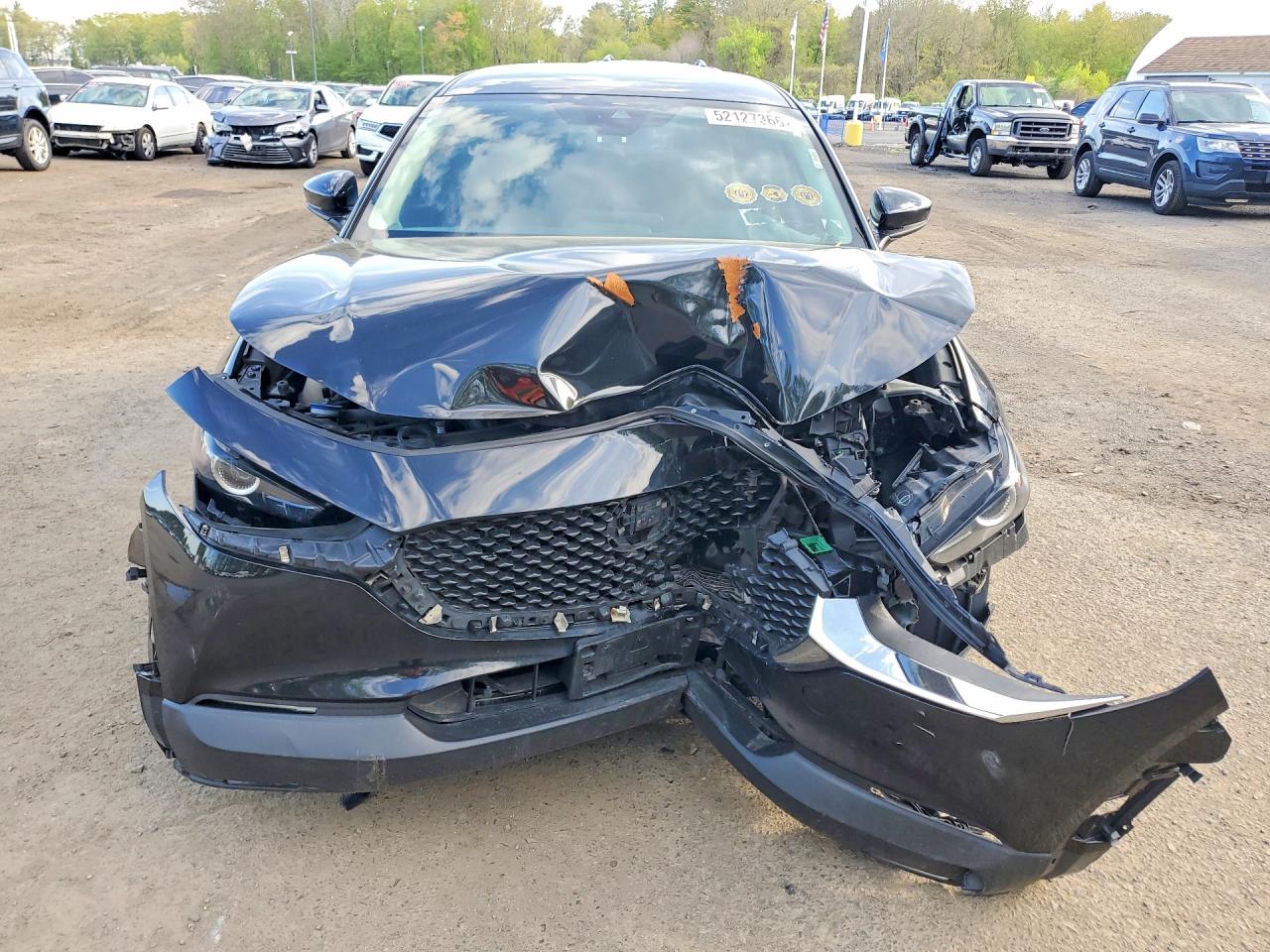 2021 Mazda Cx-30 VIN 3MVDMBBL9MM215354 COPART salvage auction — Front End, IN - CERTIFICATE OF TITLE, sold $4,450 on 2026-09-03 (photo 5)