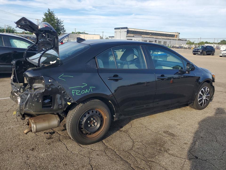 2022 Toyota Corolla VIN 5YFEPMAE8NP294831 COPART salvage auction — FRONT END, Oh - Cert Of Title-Salvage, sold $4,100 on 2026-07-06 (photo 3)