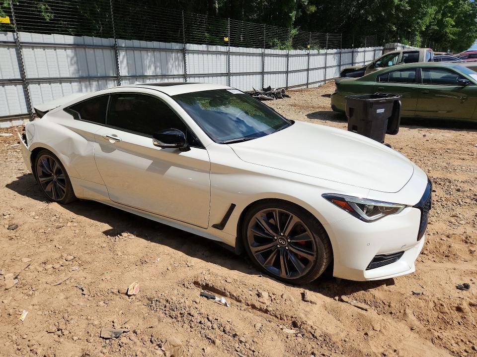 2022 Infiniti Q60 VIN JN1FV7LK8NM660579 COPART salvage auction — REAR END, Ga - Cert Of Title-Salvage, sold $12,300 on 2026-07-28 (photo 4)