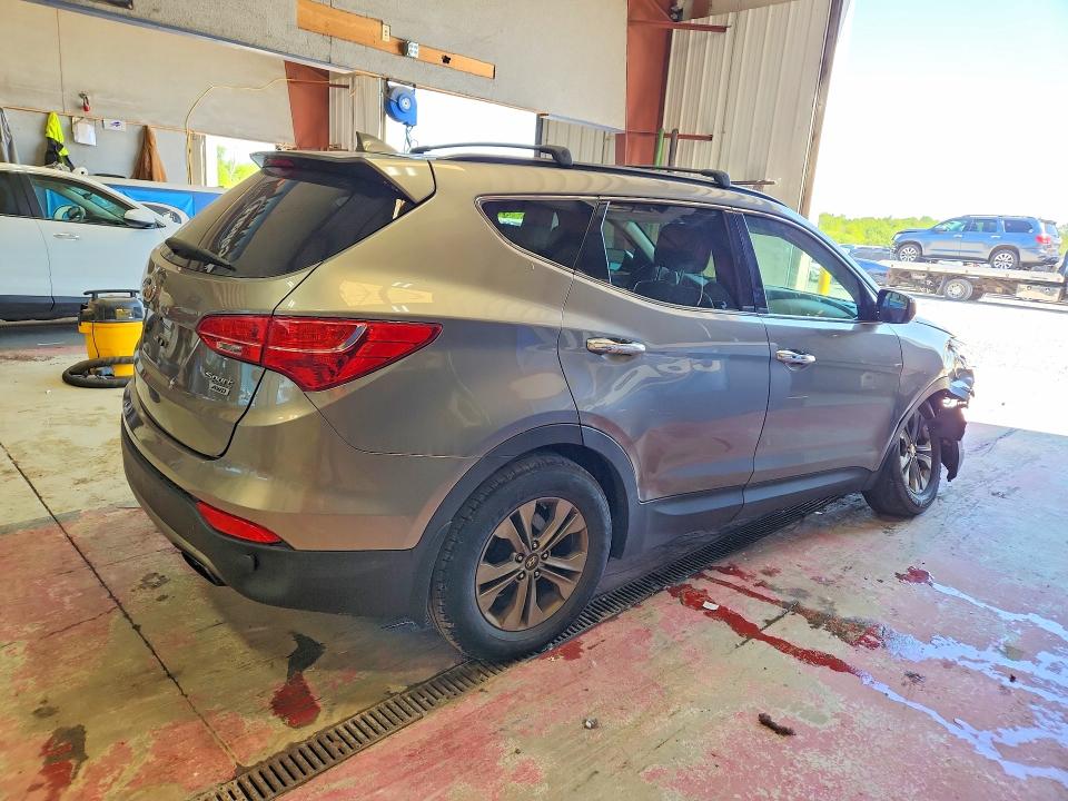 2015 Hyundai Santa fe VIN 5XYZUDLB1FG254562 COPART salvage auction — FRONT END, Ny - Mv-907A Salvage Certificate, sold $2,650 on 2026-07-06 (photo 3)