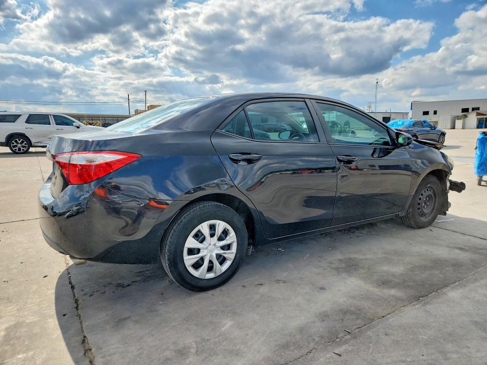 2015 Toyota Corolla VIN 5YFBURHE8FP208708 COPART salvage auction — FRONT END, Tx - Salvage Vehicle Title, sold $2,550 on 2026-07-20 (photo 3)