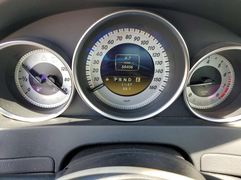 2012 Mercedes-benz C-klasse VIN WDDGF8BB0CR213580 COPART salvage auction — FRONT END, Tx - Certificate Of Title, sold $2,250 on 2026-07-02 (photo 9)