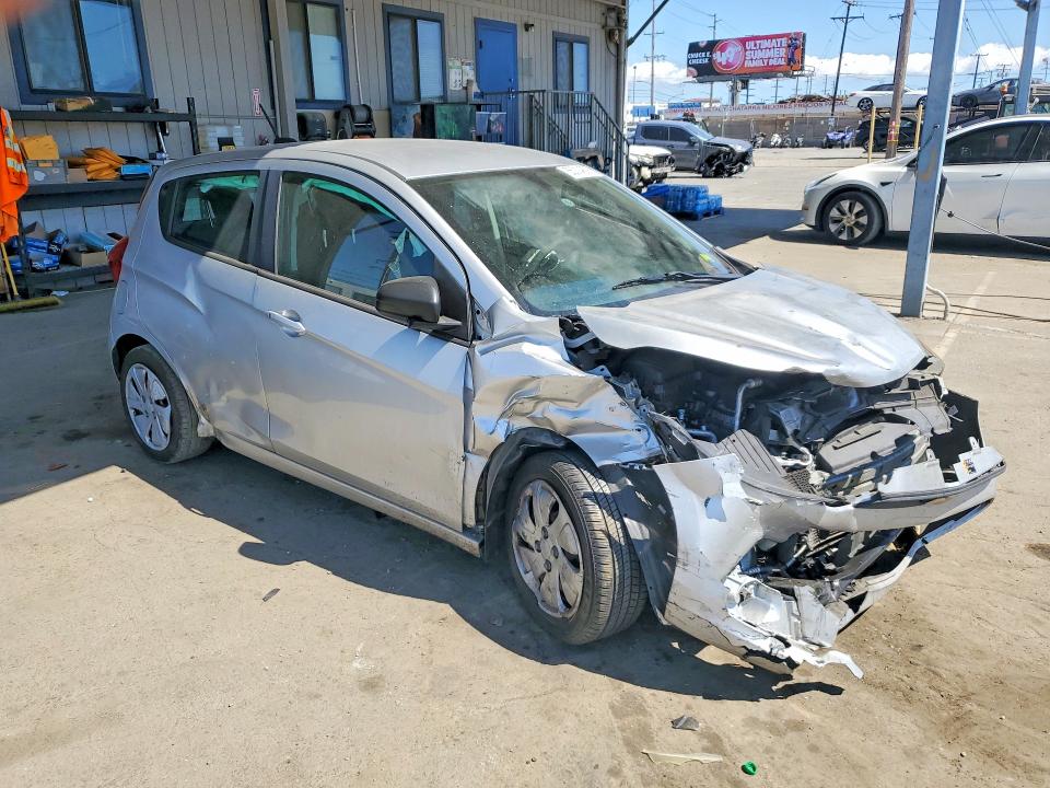 2017 Chevrolet Spark VIN KL8CB6SA7HC745766 COPART salvage auction — FRONT END, Ca - Salvage Certificate, sold $275 on 2026-07-23 (photo 4)