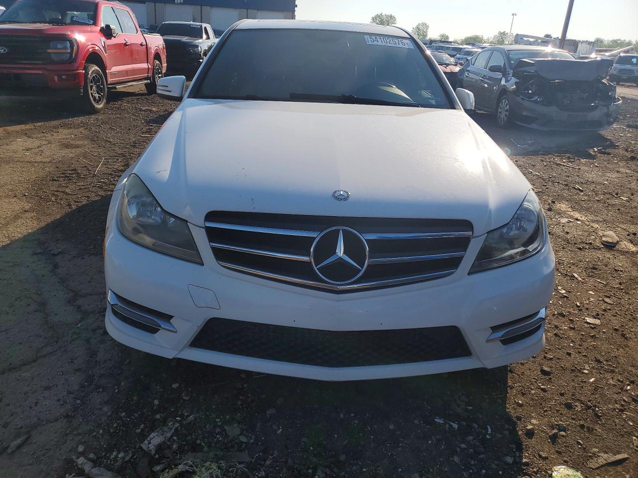 2014 Mercedes-Benz C-Class VIN WDDGF4HB3EG252937 COPART salvage auction — Side, MI - CERTIFICATE OF TITLE, sold $825 on 2026-06-30 (photo 5)
