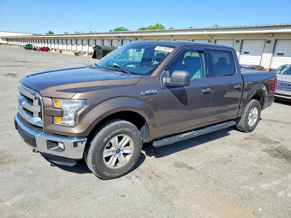 2015 Ford F-150 VIN 1FTEW1E84FKD49295 COPART salvage auction — MINOR DENT/SCRATCHES, Ky - Cert Of Title-Salvage, sold $4,550 on 2026-07-02 (photo 1)