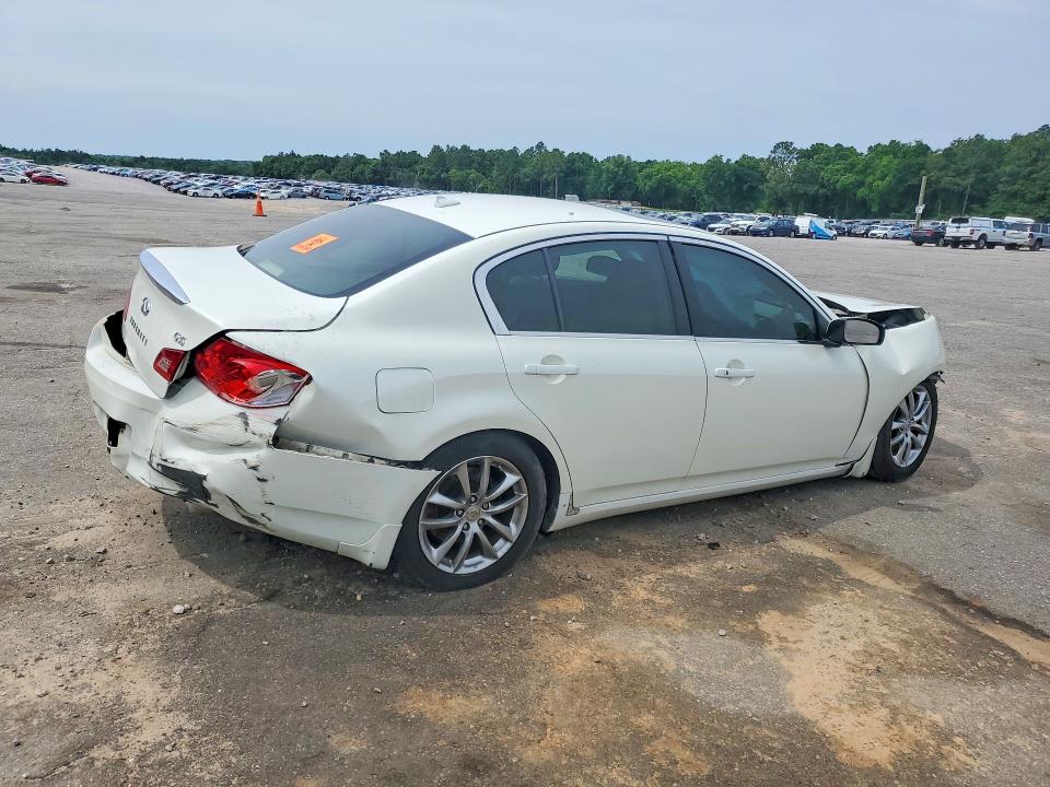 2008 Infiniti G VIN JNKBV61E78M210458 COPART salvage auction — REAR END, Al - Cert Of Title-Salvage Title, sold $225 on 2026-07-06 (photo 3)
