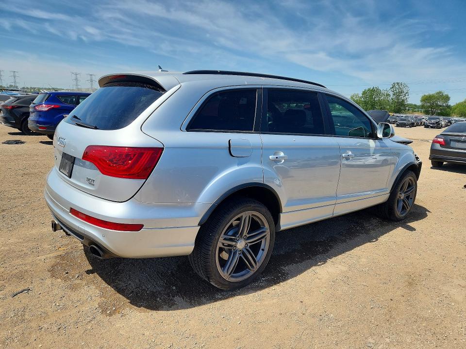 2015 Audi Q7 VIN WA1DGAFE5FD003459 COPART salvage auction — FRONT END, Il - Salvage Certificate, sold $1,750 on 2026-07-28 (photo 3)