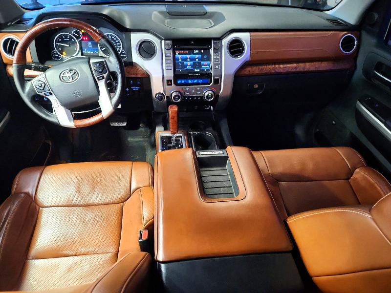 2017 Toyota Tundra VIN 5TFAW5F19HX607436 COPART salvage auction — FRONT END, Wi - Certificate Of Title, sold $8,300 on 2026-07-20 (photo 8)
