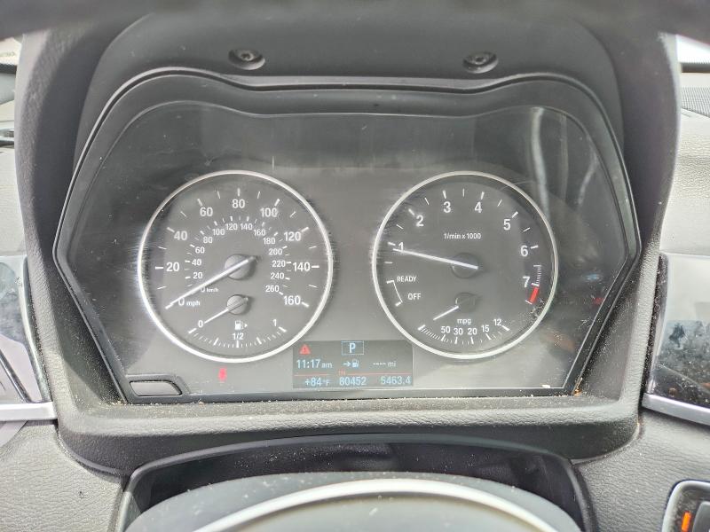 2017 BMW X1 VIN WBXHT3Z34H4A58258 COPART salvage auction — SIDE, Il - Salvage Certificate, sold $3,450 on 2026-07-08 (photo 9)