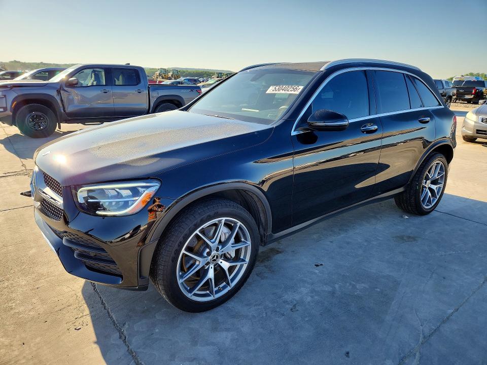 2020 Mercedes-benz Glc VIN W1N0G8EB8LF833690 COPART salvage auction — FRONT END, Tx - Certificate Of Title, sold $6,900 on 2026-07-30 (photo 1)