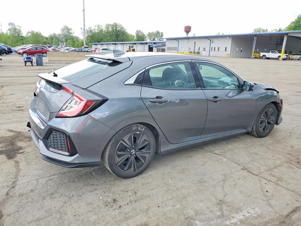 2019 Honda Civic VIN SHHFK7H67KU401795 COPART salvage auction — FRONT END, Ny - Mv-907A Salvage Certificate, sold $3,500 on 2026-07-07 (photo 3)
