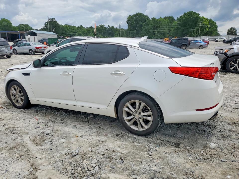 2013 Kia Optima VIN 5XXGM4A76DG098915 COPART salvage auction — FRONT END, Ga - Cert Of Title-Salvage, sold $900 on 2026-07-27 (photo 2)