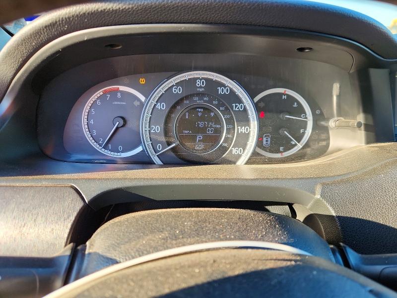 2013 Honda Accord VIN 1HGCR2F84DA137827 COPART salvage auction — MINOR DENT/SCRATCHES, Tx - Certificate Of Title (P), sold $5,000 on 2026-07-03 (photo 9)