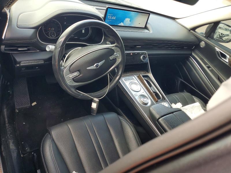 2021 Genesis VIN KMUHCESC5MU050712 COPART salvage auction — FRONT END, Nc - Salvage Certificate Of Title, sold $400 on 2026-07-27 (photo 8)